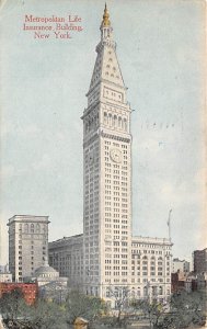 Metropolitan Life Insurance building New York, USA Insurance PU 1915 