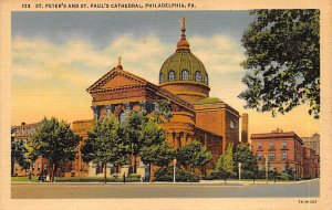 Cathedral of St Peter, St Paul Philadelphia, Pennsylvania PA