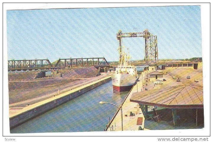 The St. Lawrence Seaway, Montreal, Quebec,  Canada, 40-60s