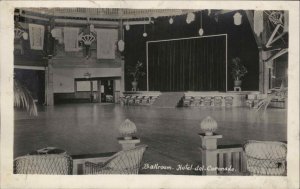 Hotel Del Coronado California CA Ballroom c1915 Real Photo Postcard