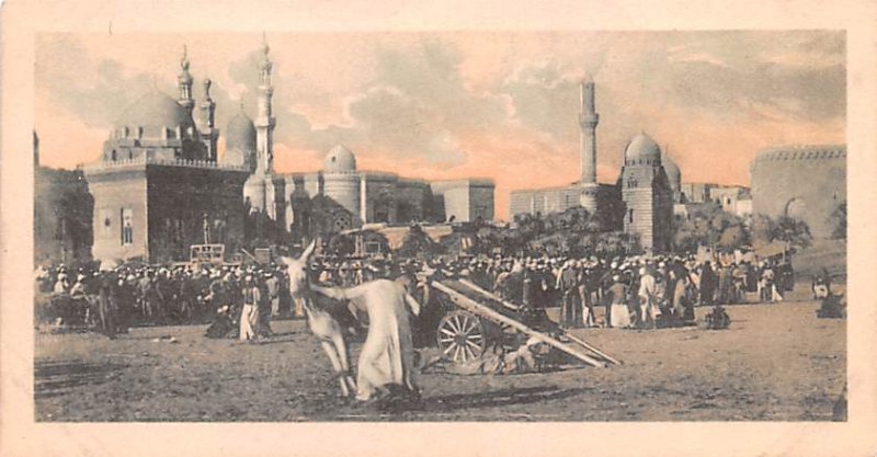 Native Bazaar near the Citadel Cairo Egypt, Egypte, Africa Unused 