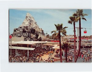 Postcard Tomorrowland Terrace The Magic Kingdom Disneyland Anaheim CA USA