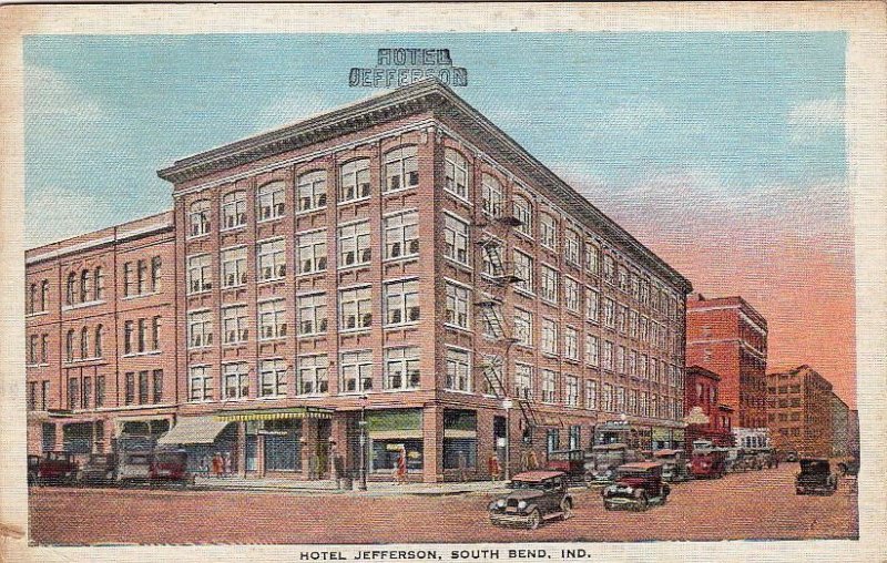 Postcard Hotel Jefferson South Bend IN