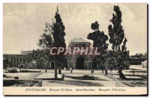 Israel - Jerusalem - Mosque El Aska - Aska - Mosque - Mosque of & # 39El - Ak...