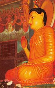 BT13710 Statue of lord Buddha in asolaramaya temple Colombo         Sri  Lanka