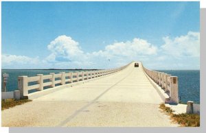 Beautiful Key West, Florida/FL Postcard, Overseas Highway