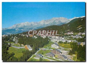 Postcard Modern Crans Montana