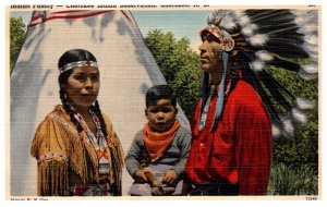 Cherokee Indian  Family