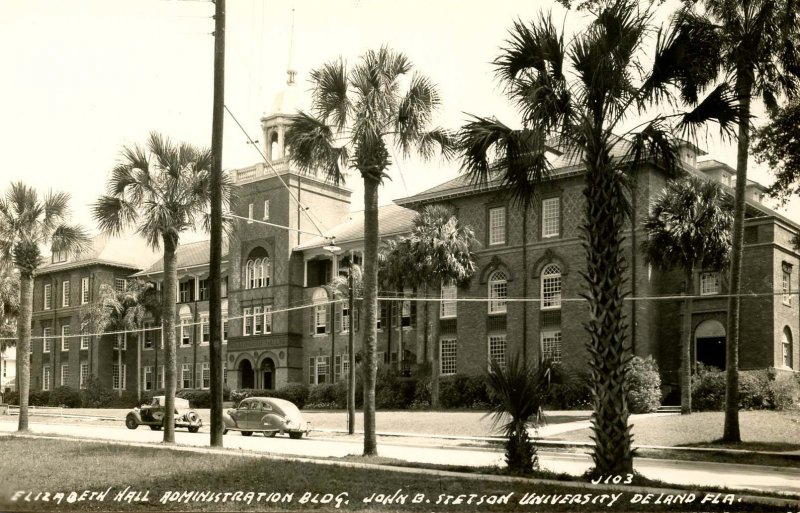 FL - Deland. Stetson University, Elizabeth Hall Administration Bldg.  RPPC