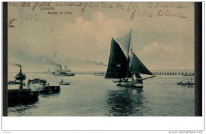 OSTENDE, West Flanders, Belgium; Barque de Peche, 00-10s