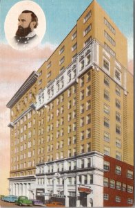 WV Stonewall Jackson Hotel Clarksburg West Virginia Postcard Z29