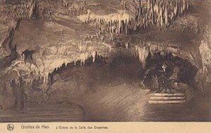 Belgium Grotte de Han L'Entree de la Salle des Draperies