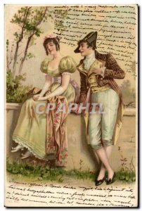 Fantasy - Couple in lovely clothing - love declaration (Hungarian Hungary Hun...