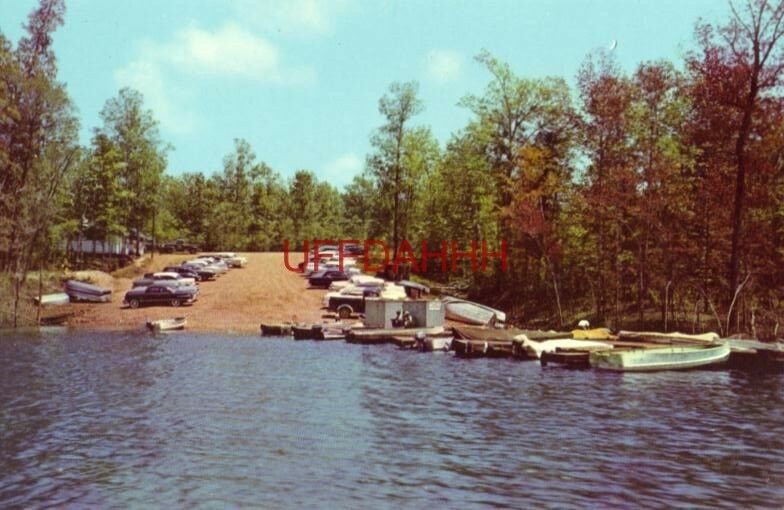 GRENADA LAKE, MISSISSIPPI. Public boat launching ramp HUGH WHITE STATE PARK