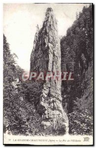 Old Postcard La Grande Chartreuse Isere Pic of the poppy