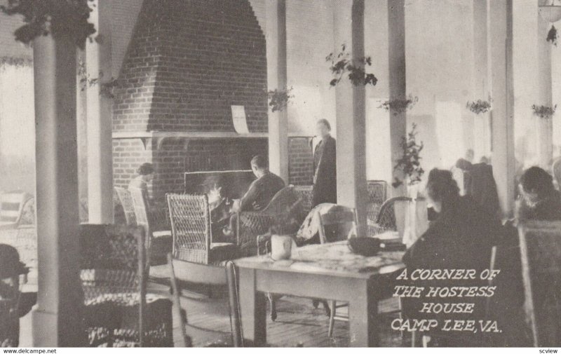 CAMP LEE , Virginia , 1914-18 ; Hostess House , Interior