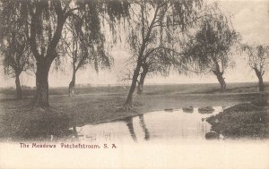 POTCHEFSTROOM POTCH SOUTH AFRICA~MEADOWS ~1900s FRED COOP SERIES PHOTO POSTCARD