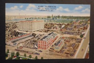 Mint USA Advertisement Postcard Karl Nussbaum Mill and Factory Supplies Kentucky