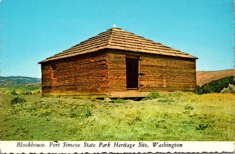 Washington Fort Simcoe State Park Heritage Site The Blockhouse