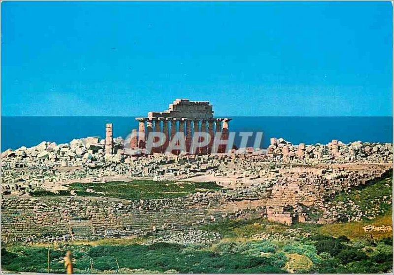 Postcard Modern Selinunte Temple C