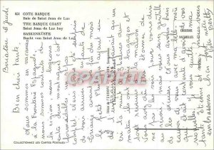 Postcard Modern Cote Basque Saint Jean de Luz Bay