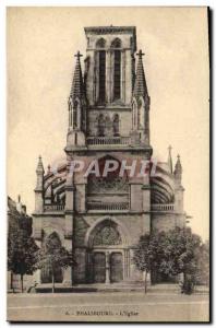 Old Postcard Phalsbourg L & # 39Eglise