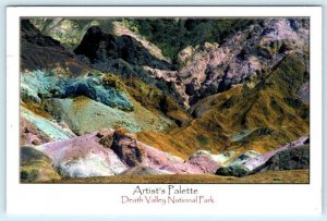 DEATH VALLEY National Park, CA ~ ARTIST'S PALETTE 2006 4x6   Postcard