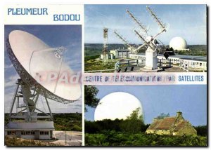 Postcard Modern Pleumeur Bodou From The Center For Telecommunications Satellites