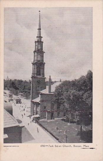 Park Street Church Boston Massachusetts