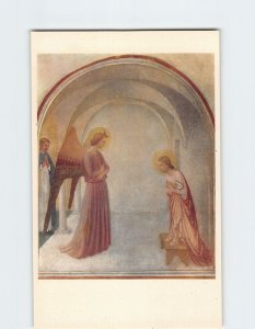 Postcard L'Annunciazione By Fra' Beato Angelico, Museo S. Marco, Florence, Italy