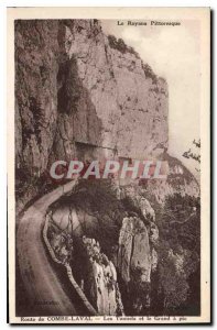 Postcard Old Road Combe Laval Tunnels and the Great pic