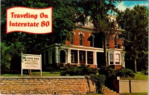 Postcard HOUSE SCENE Council Bluffs Iowa IA AK1303