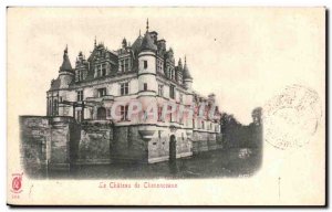 Old Postcard Chateau Chenonceaux