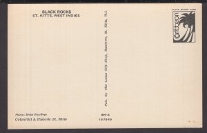 West Indies St. Kitts - Black Rocks ~ Chrome
