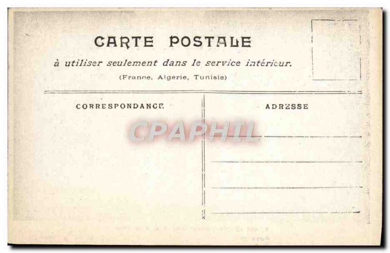 Old Postcard Paris floods Rue de Lille