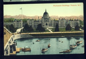 Victoria, British Columbia/BC Canada Postcard, Parliament Buildings