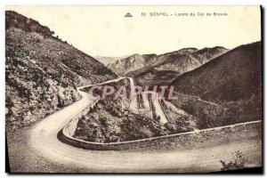 Old Postcard Sospel Laces Col de Brauss