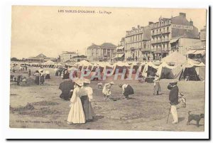 The Sands dOlonne Old Postcard Beach (Hotel Splendid)