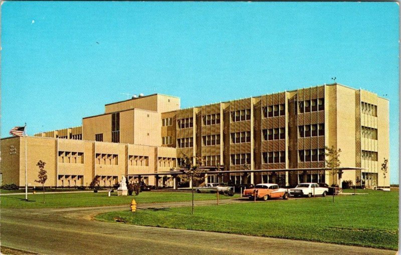 2~ca1950s Postcards Rockford IL Illinois ST ANTHONY HOSPITAL & SCHOOL OF NURSING