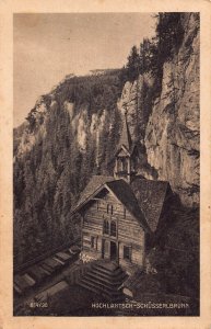 C039 Austria, Hochlantsch Schuesserlbrunn vintage postcard