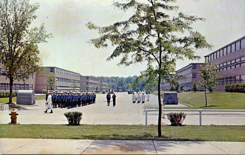 Illinois Great Lakes Naval Training Center Modern Navy Barracks