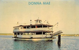 Donna Mae Ferry Boats Ship Writing on back 