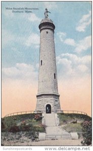 Miles Standish Monument Duxbury Ohio