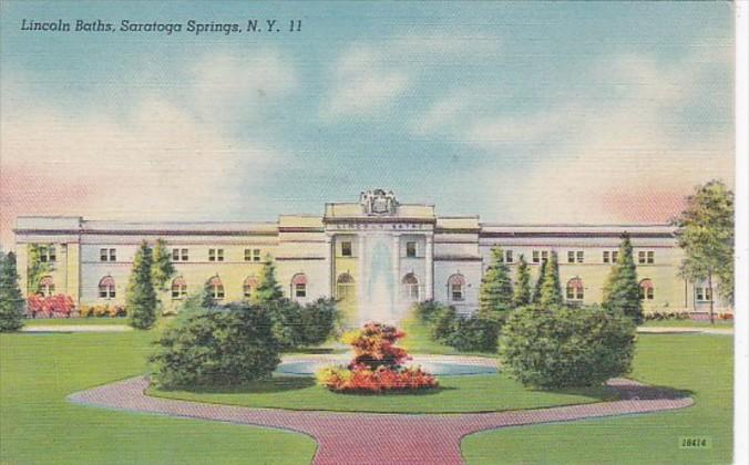 New York Saratoga Springs The Washington Baths