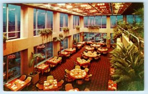 PHOENIX, Arizona AZ ~ Valley Center GOLDEN EAGLE Restaurant ca 1970s Postcard
