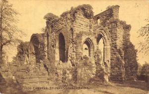 BR80665 chester st john s church ruins  uk