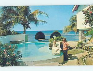 Pre-1980 SWIMMING POOL AT HOTEL Montego Bay Jamaica F6444