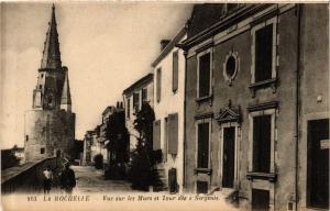 CPA La ROCHELLE - Vue sur les Murs et Tour des 4 Sergents (354529)