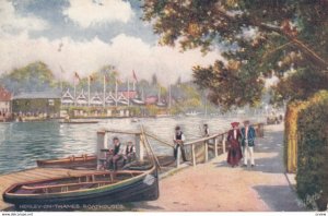 HENLEY-ON-THAMES, 1900-10s; Boathouses, TUCK 7347