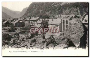 Old Postcard Massif de l & # 39Oisans Riouperoux